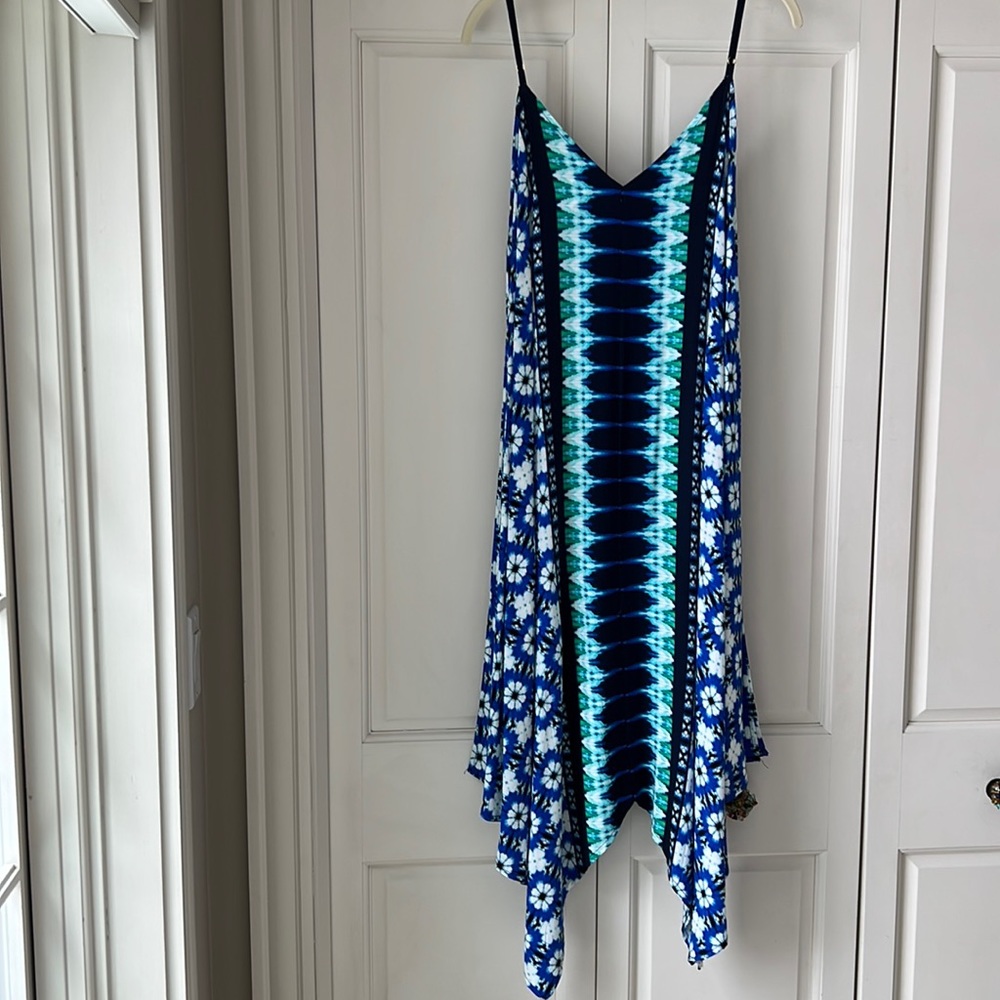 Tommy Bahama colorful Long Beach coverup.